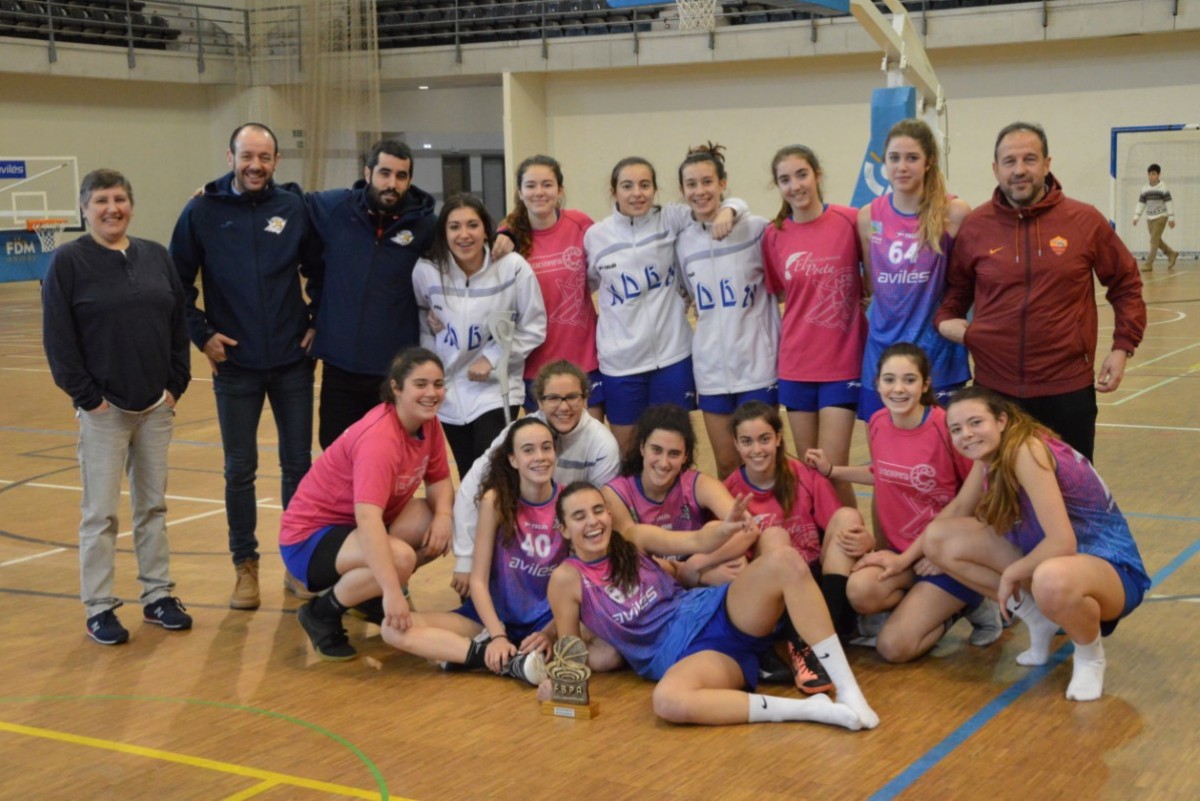 Campeonas de la Copa de Asturias Cadete