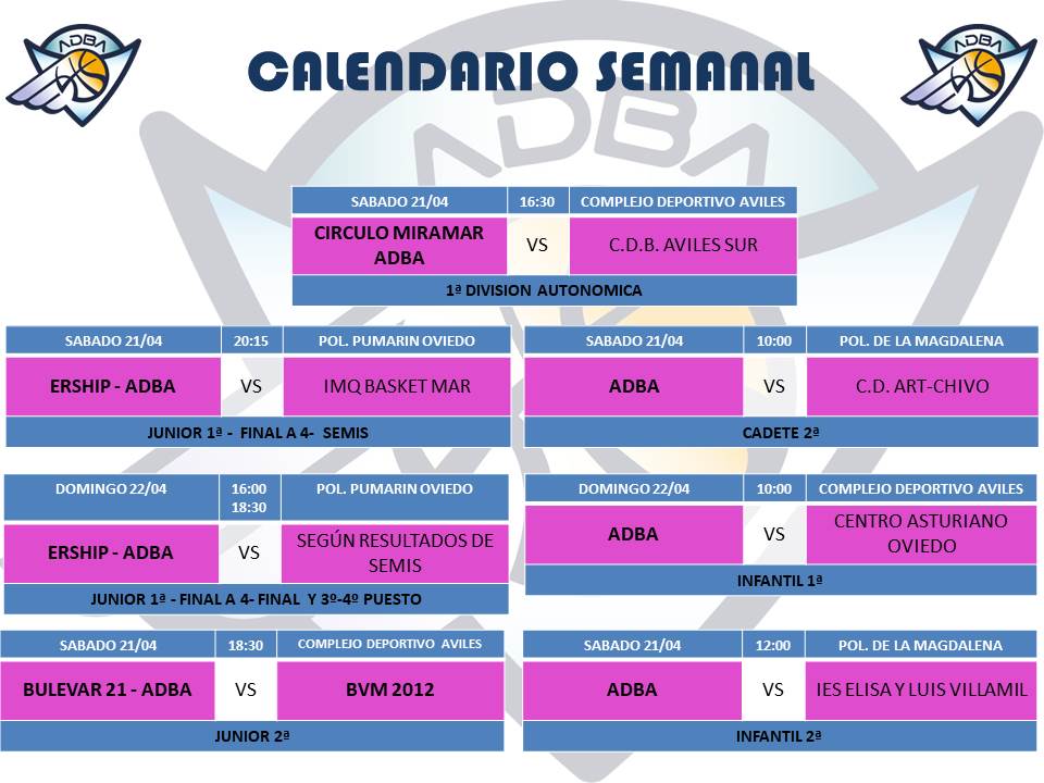 Horarios