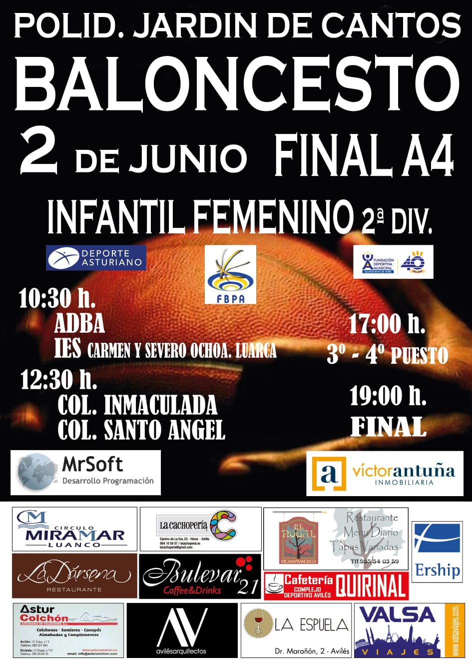 Final a 4  infantil de segunda femenina