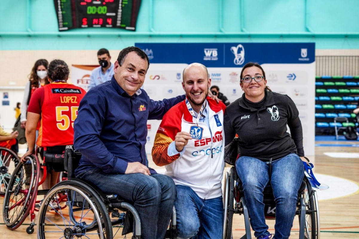  Medalla histórica la que consigue la selección española derrotando y por primera vez en partido oficial a la selección Alemana.